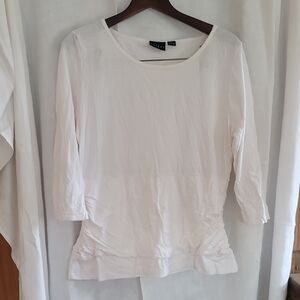 Elegant Cream Women's Top